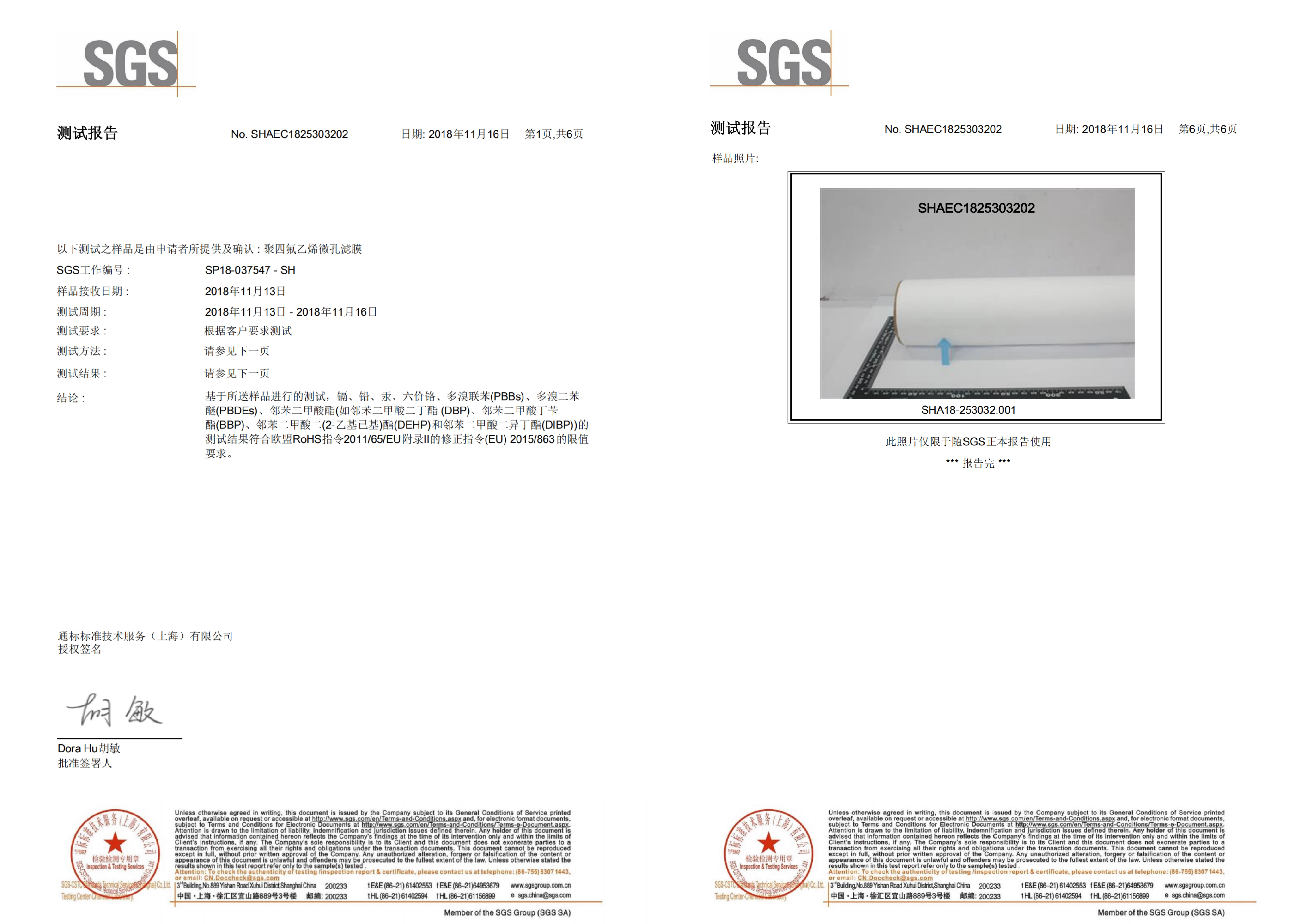Test report