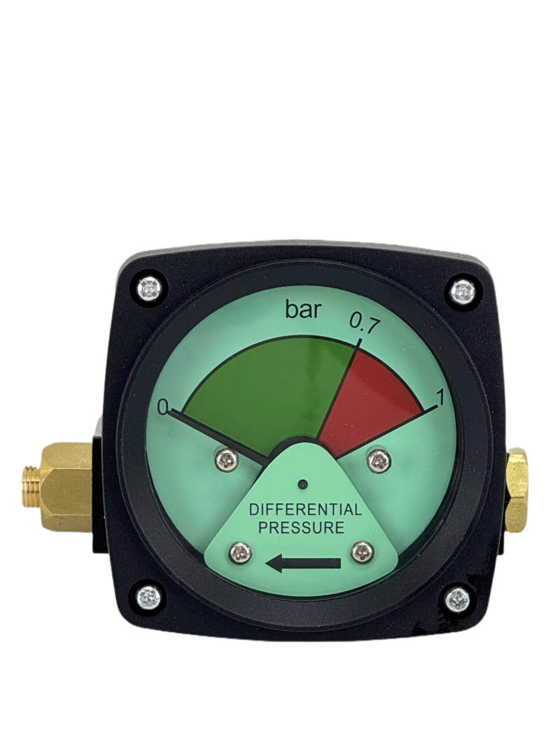 Pipeline differential pressure gauge  YXB-2 Applicable models:FM-040---FM-400