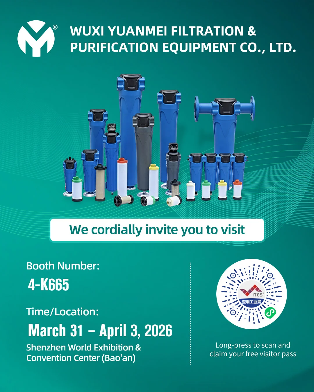 Wuxi Yuanmei at ITES Shenzhen Industrial Exhibition 2026