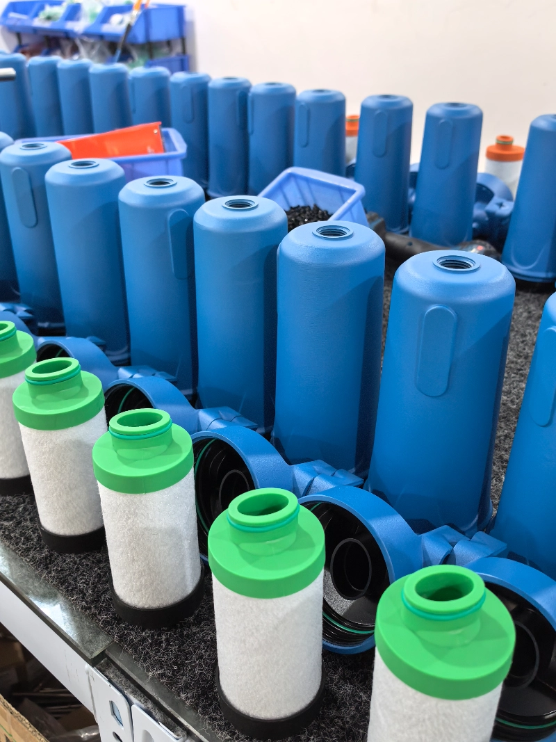 Air Filter for Compressed Air Lines